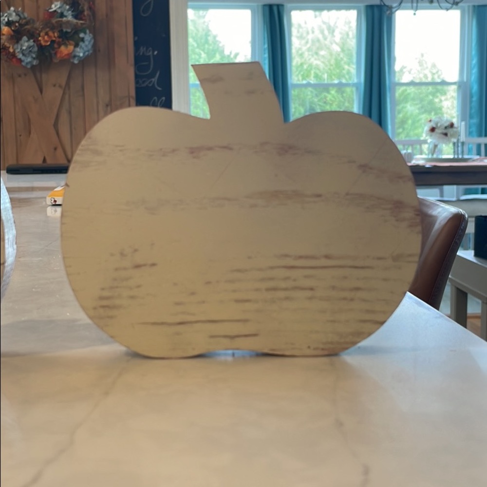 Wooden pumpkins